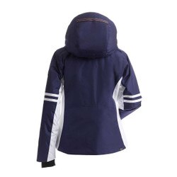 NILS Meribel Jacket Women's in Navy and White